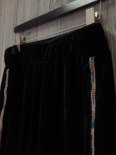 Johnny Was Velvet Pants Size X-Large